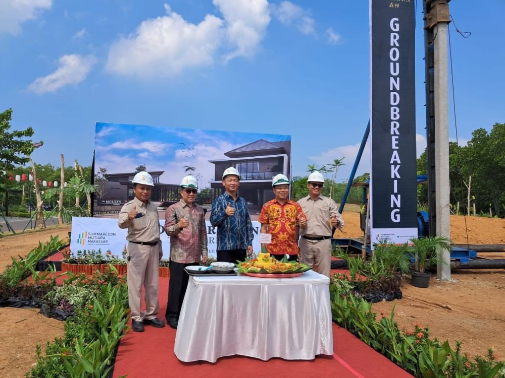 Summarecon dan Sumitomo Groundbreaking Hunian ala Jepang The Morizen