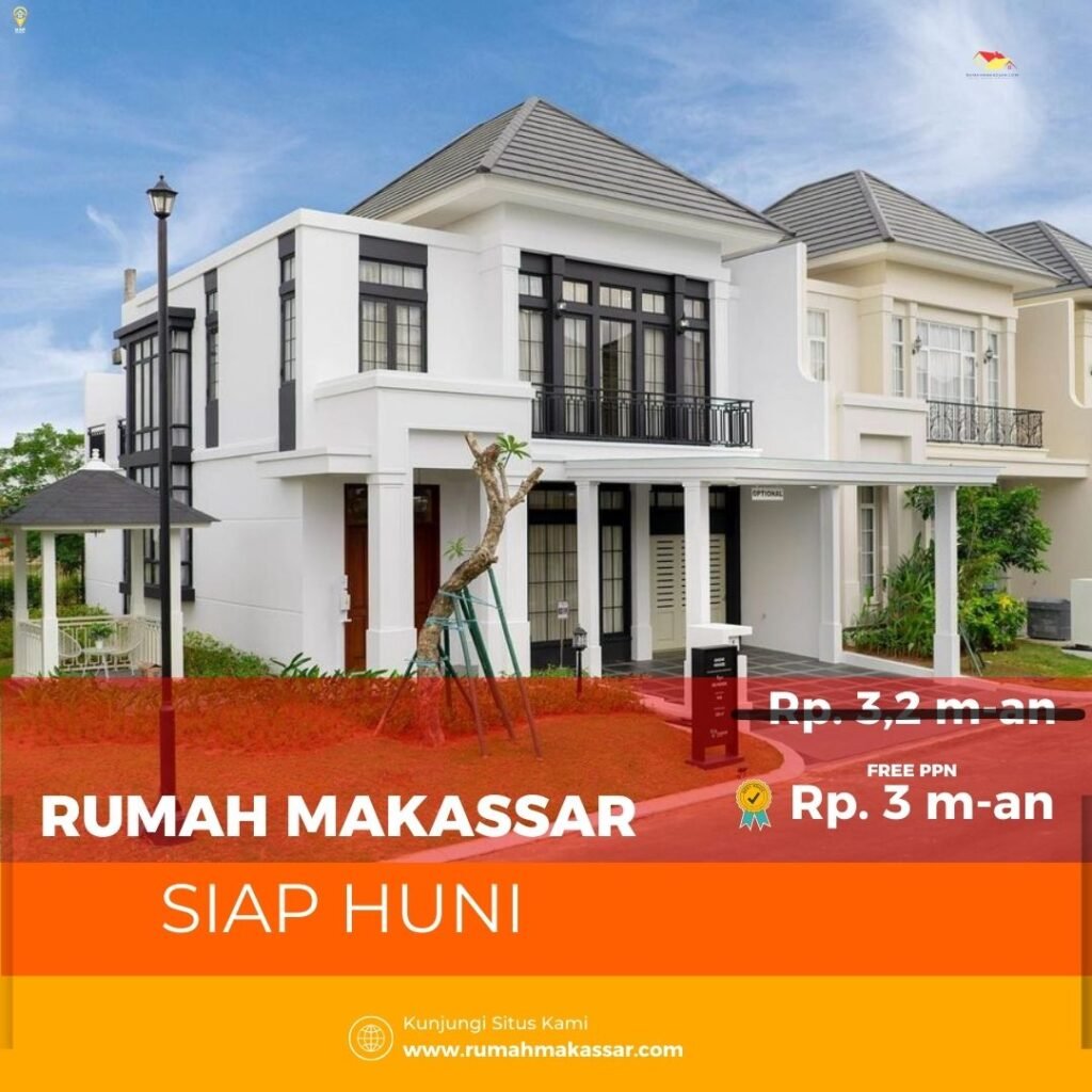 Rumah dan Ruko Dijual di Summarecon Mutiara Makassar – Akses Strategis Dekat Bandara dan Tol Makassar