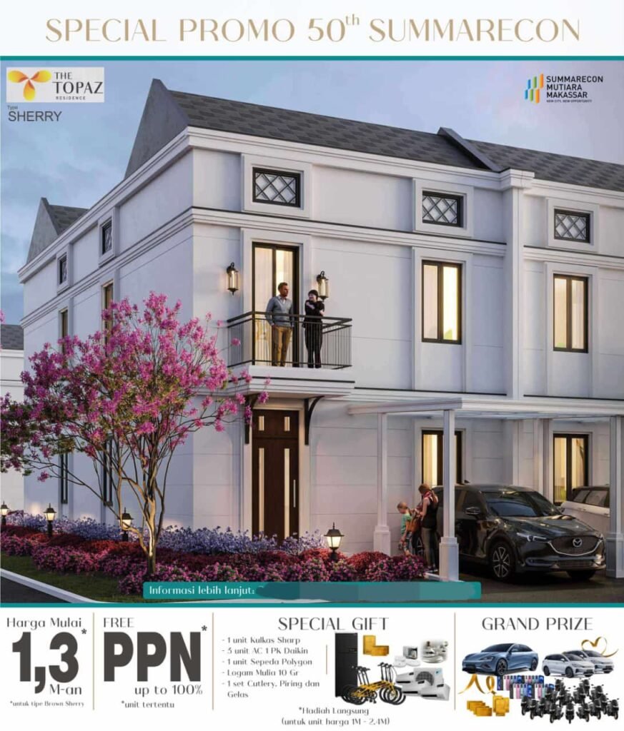 promo rumah mewah summarecon