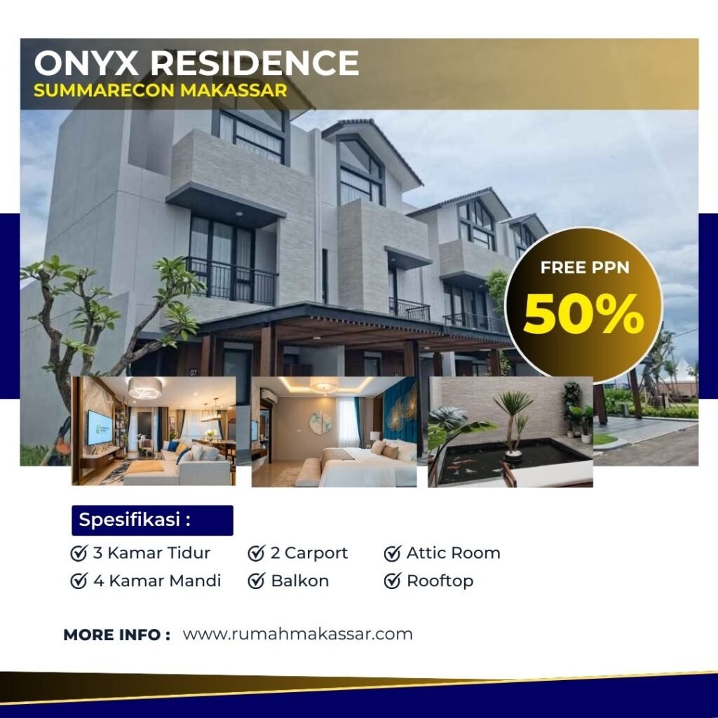 onyx residence summarecon makassar