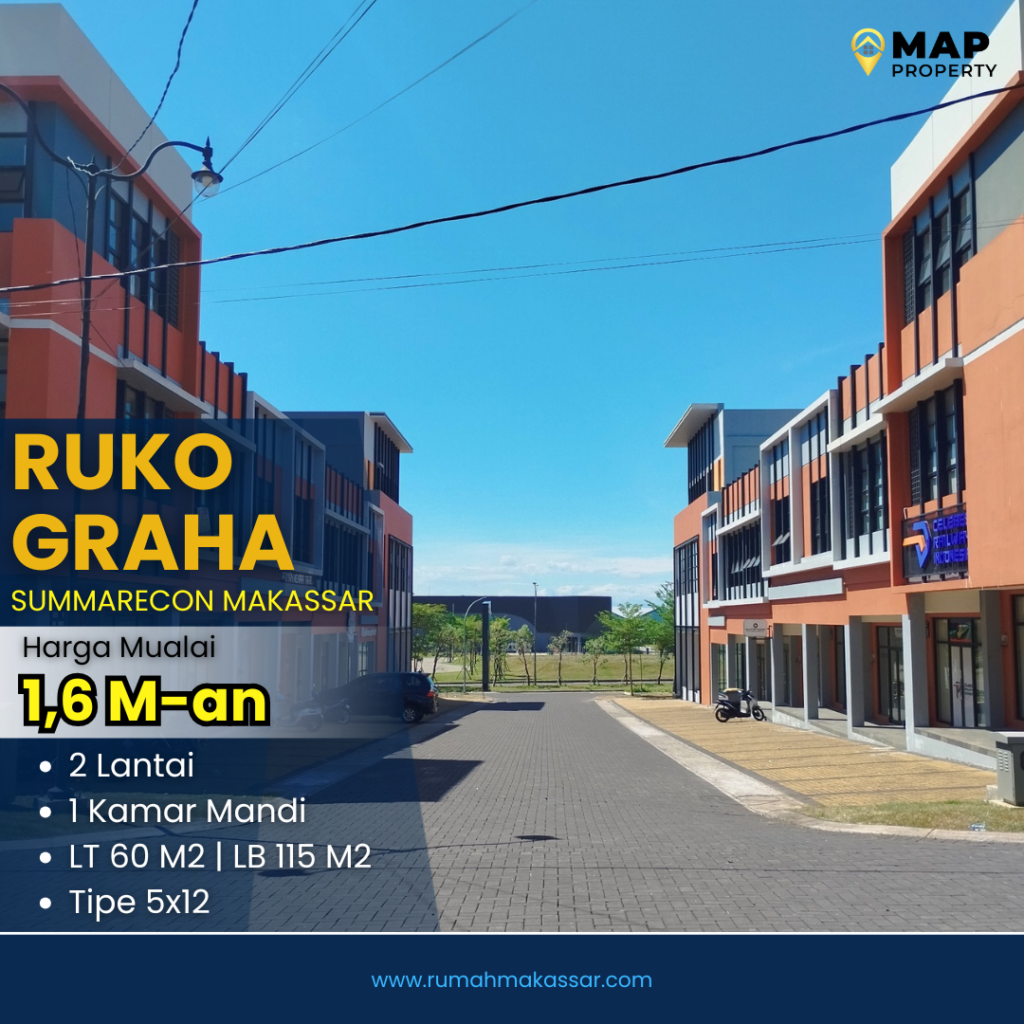Ruko Graha Boulevard Summarecon Mutiara Makassar