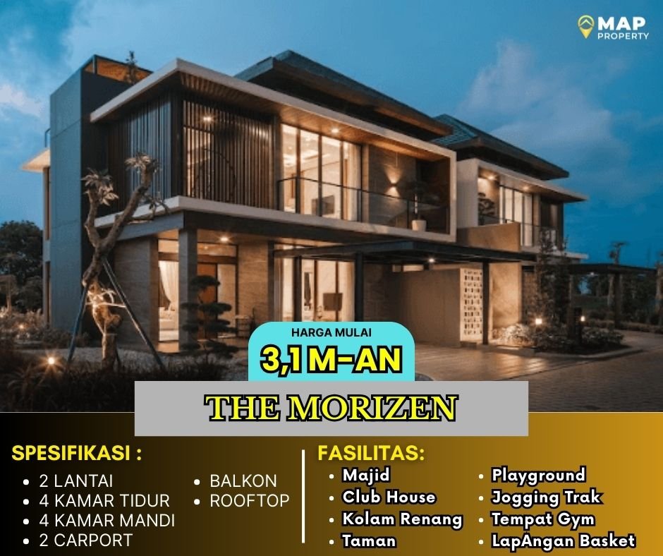 The Morizen Hunian Mewah Bergaya Modern di Summarecon Makassar Apakah Anda sedang mencari hunian eksklusif dengan desain